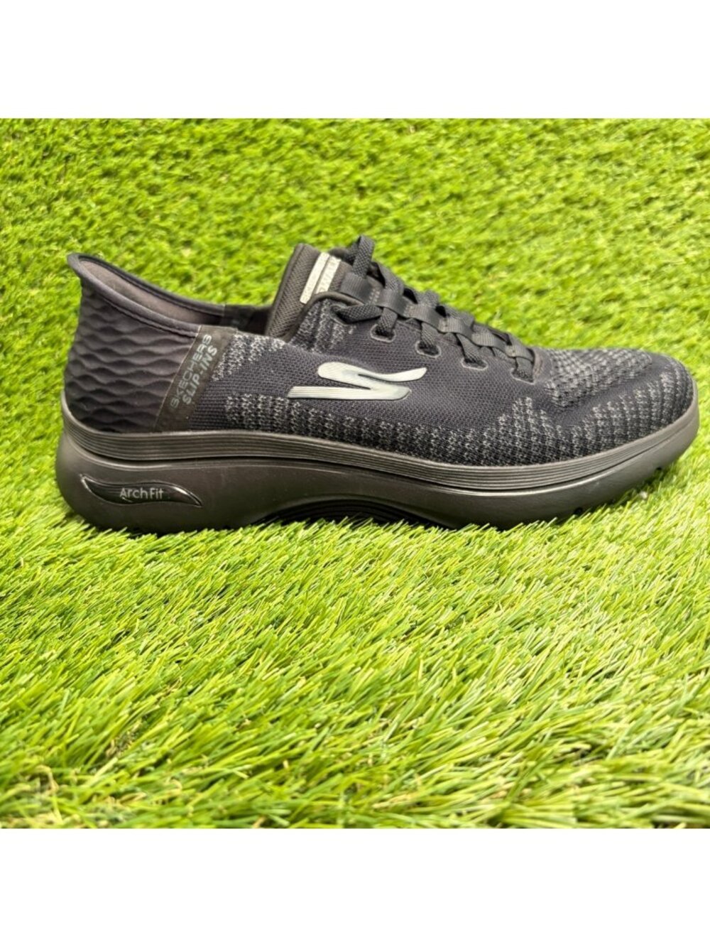 Skechers Arch Fit 2.0 Grand Select 2 Mens Size 9.5 Black Running Shoes Sneakers